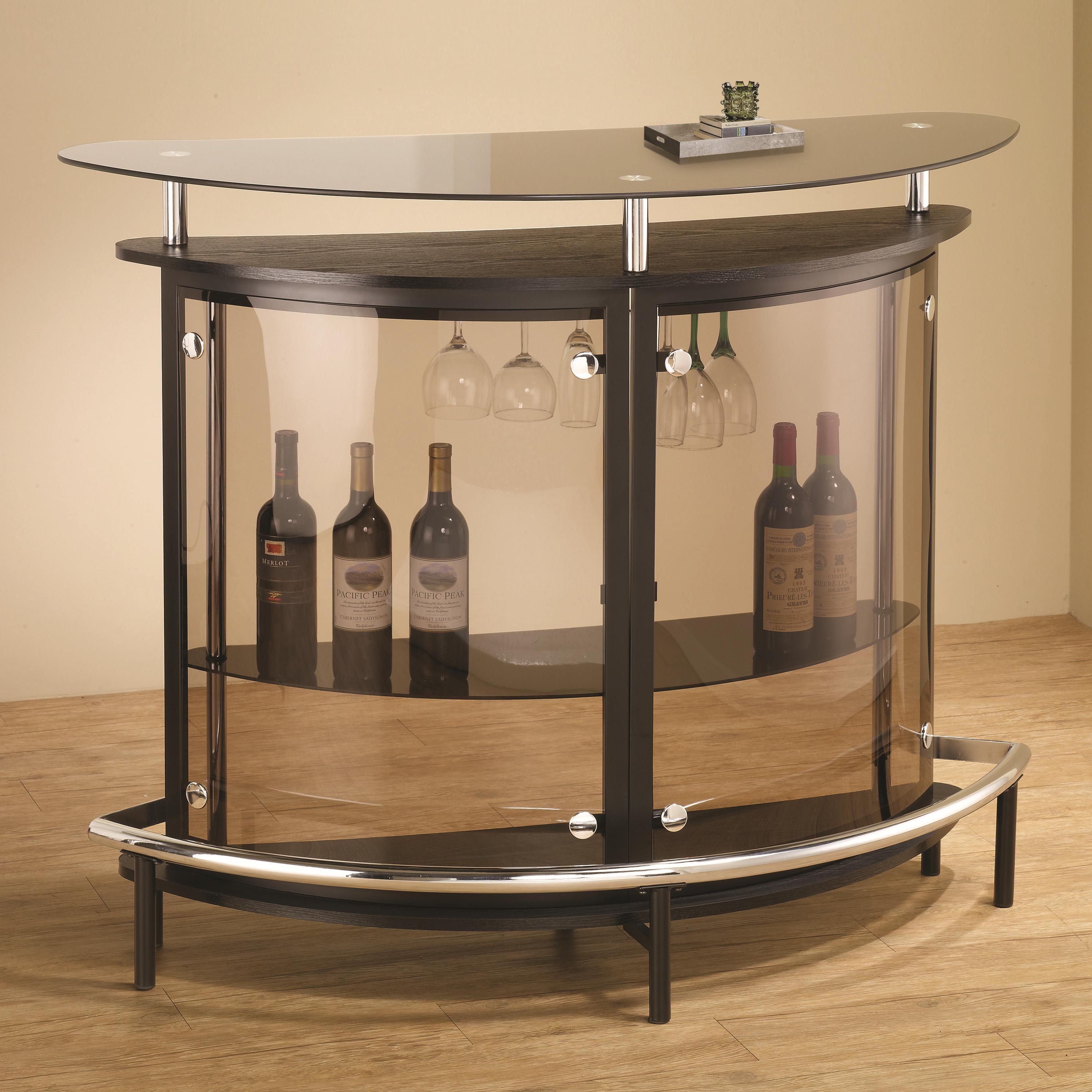 Coaster Bar Units and Bar Tables 101065 Contemporary Bar Unit with